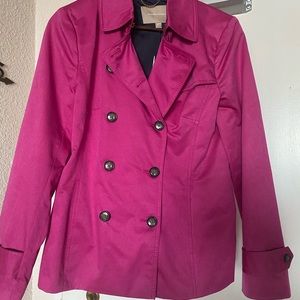 Fabulous Fuchsia Pea Coat